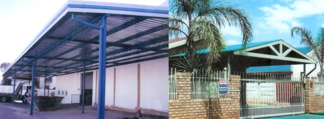 Steel Roofs and Carports, Pretoria